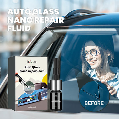 Nano Glass Repair Solution for Windshield Cracks