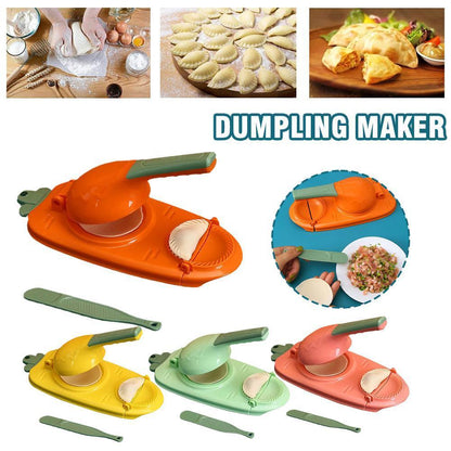 Ondaum 2-in-1 Kitchen Dumpling Making Tool