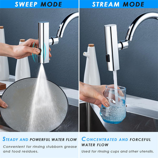 Multifunctional Kitchen Faucet Waterfall Nozzle