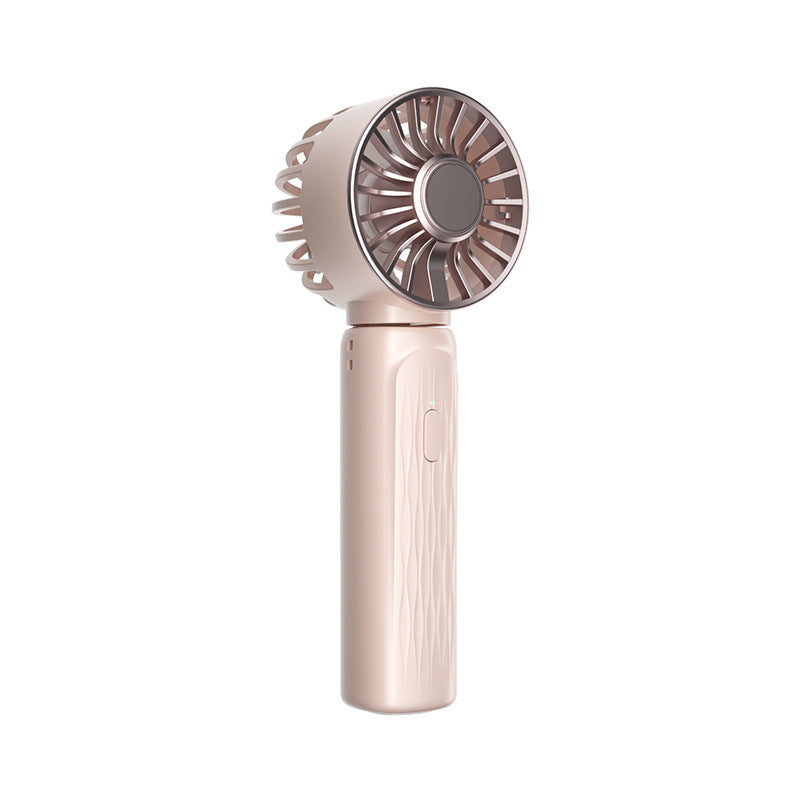 Turbo Chilled Ice Sensation Mini USB Fan with Digital Display