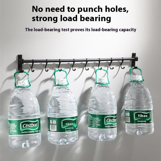 Door Punch-free Alumimum Hook Storage Rack