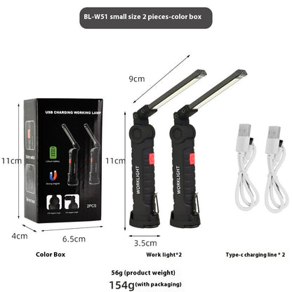Rechargeable LED Work Light – White and Red Light Modes