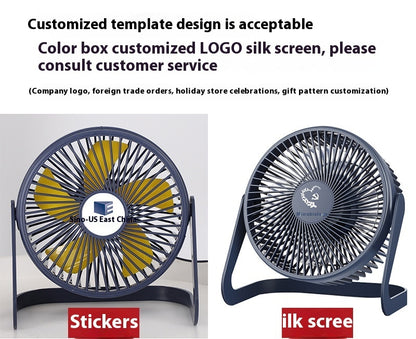 Usb Mini Fan Office Desk Surface Panel