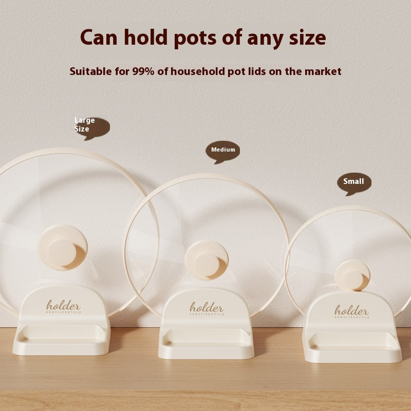 Draining Rack Kitchen Shelf Cutting Boardpot Lid Placement Device Bracket