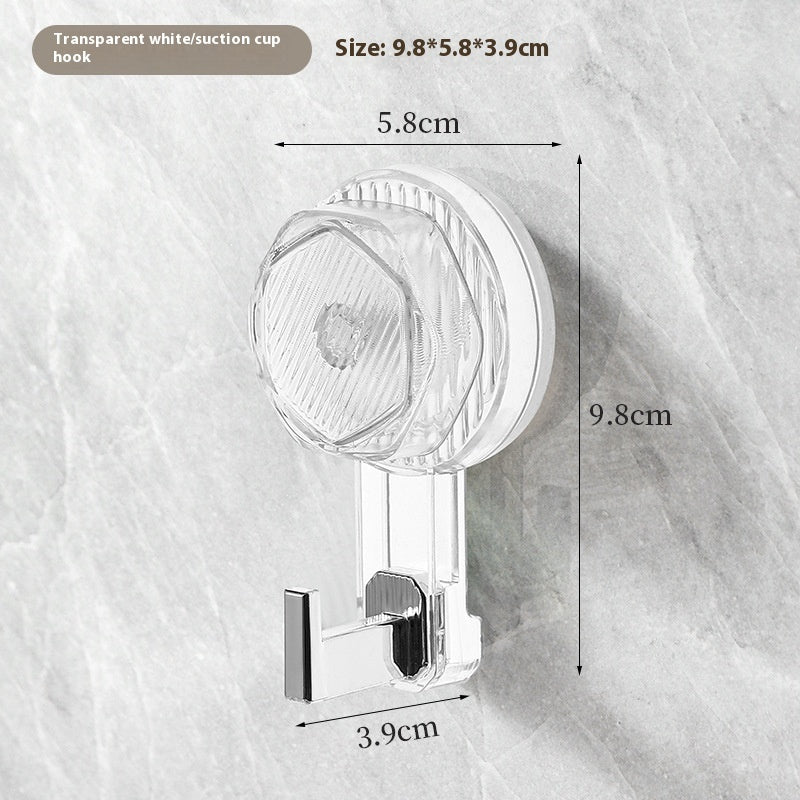 Strong Suction Cup Hook Punch-free Seamless Rotation