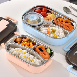 304 Stainless Steel Insulated Lunch Bento Box – Durable & Modern