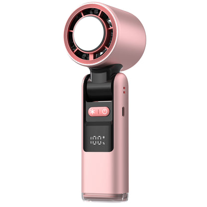 Turbo Chilled Ice Sensation Mini USB Fan with Digital Display