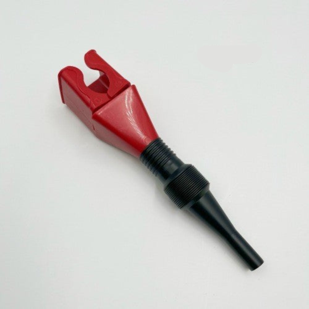 Red and black tool funnel  with '5pcs' text on a white background