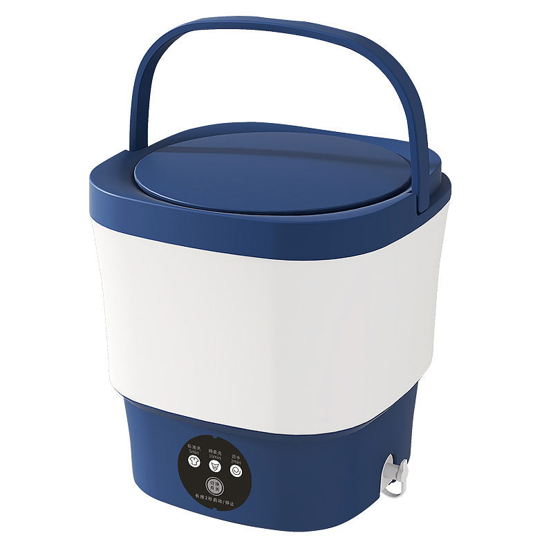 Folding Washing Machine Integrated Dormitory 9L Large Capacity