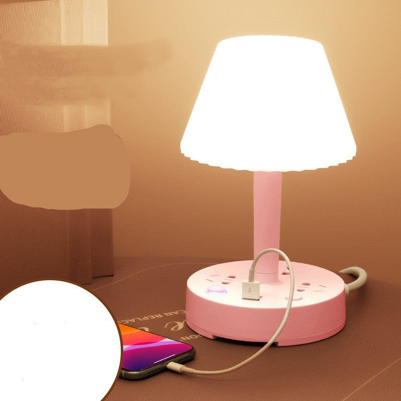 Creative Multi-function Conversion Socket Desk Lamp with USB