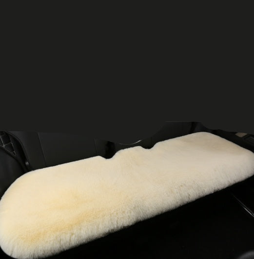 Winter Rabbit Plush Car Seat Cushion Single Piece Square