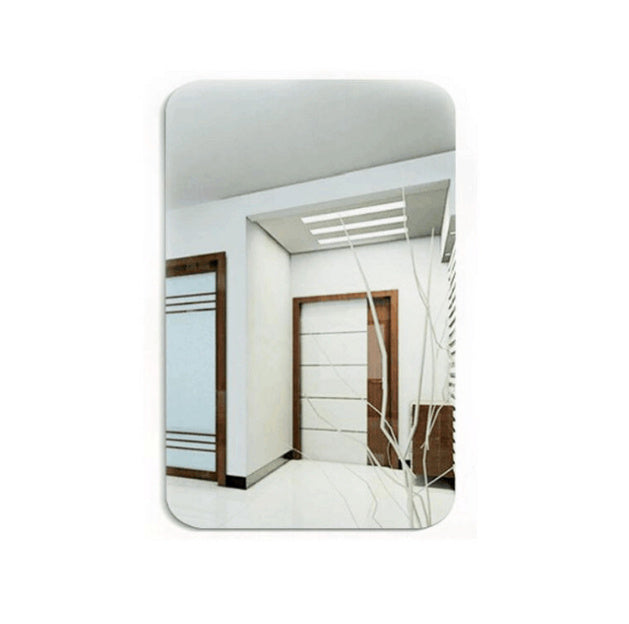 Oval Self-Adhesive Acrylic Mirror Wall Sticker