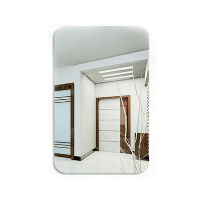 Oval Self-Adhesive Acrylic Mirror Wall Sticker