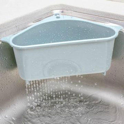Triangle Kitchen Sink Drain Basket with Suction Cup