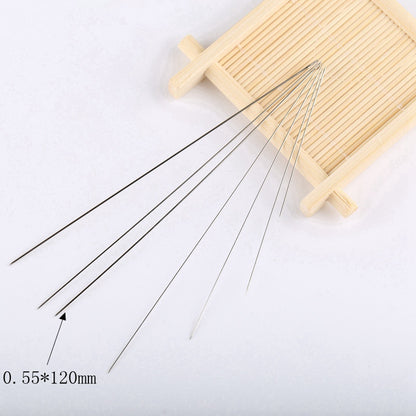 Needle DIY Small Hole Fine Long Needle Ring Threading Tools String Beads Sewing Needle Ornament Accessories