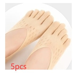 Ondaum Women's 5 Toe Socks