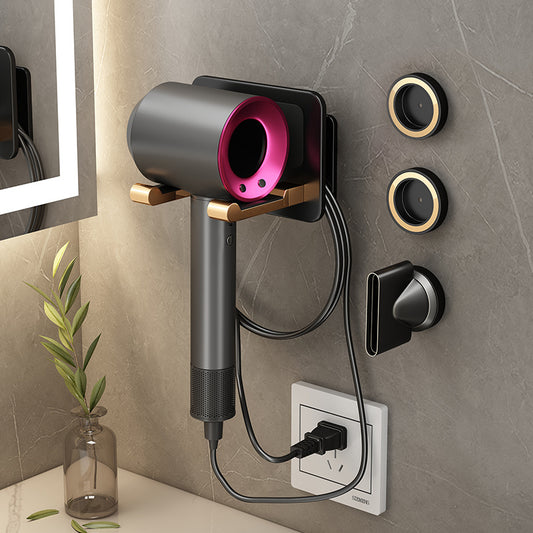 Hair Dryer Rack Without Punching