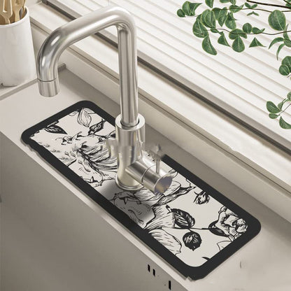 Countertop Drain Pad Non-slip Absorbent
