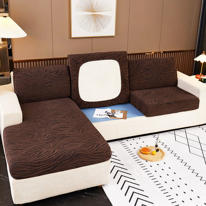 Stretch Jacquard Fleece Non-slip Sofa Cover