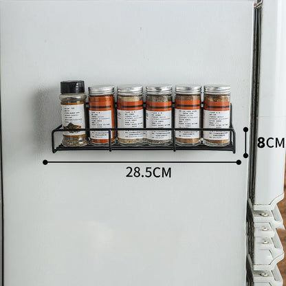 Kitchen Punch-free Magnetic Suction Refrigerator Shelf