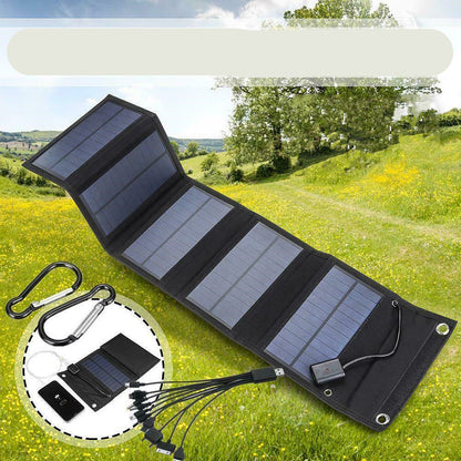 Portable Foldable Solar Charger for Outdoor Adventures