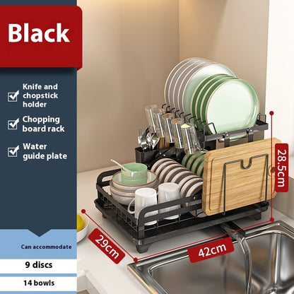 Foldable Kitchen Draining Countertop Dish Rack