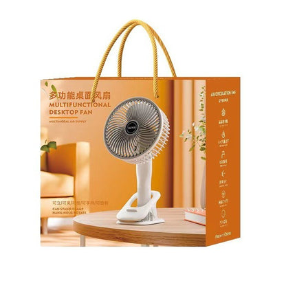 Clip Fan USB Lighting Desktop Household Fan Portable