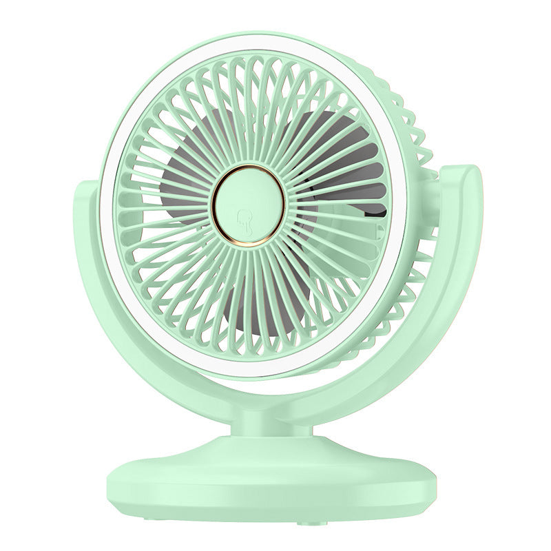 Clip Fan USB Lighting Desktop Household Fan Portable
