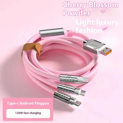 Mobile Phone Universal Charging Cable 120W Super Fast Charge