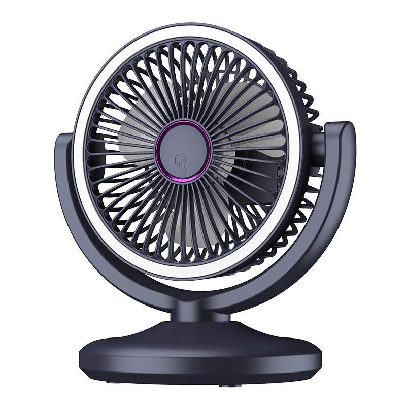 Clip Fan USB Lighting Desktop Household Fan Portable