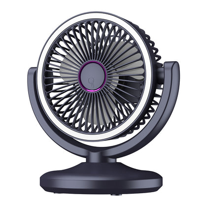 Clip Fan USB Lighting Desktop Household Fan Portable