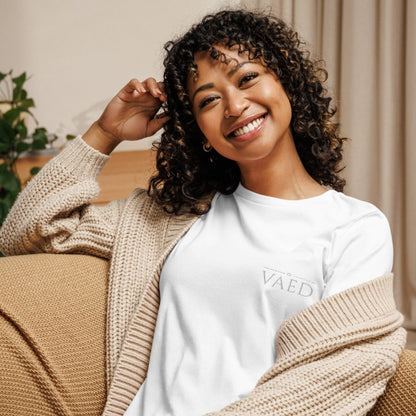 Women's Letter Printed Round Neck Short Sleeve