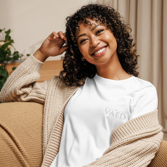 Women's Letter Printed Round Neck Short Sleeve