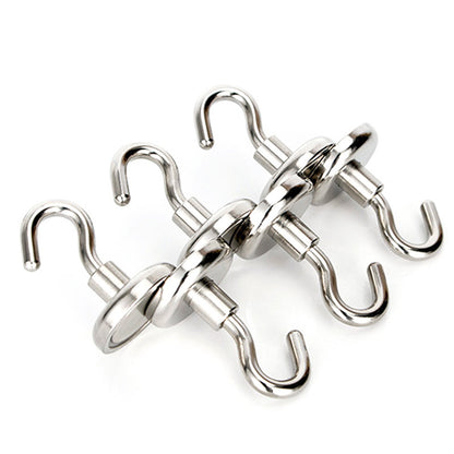 Magnet Hook Strong Magnetic Hook NdFeb Traceless Magnetic Sucker