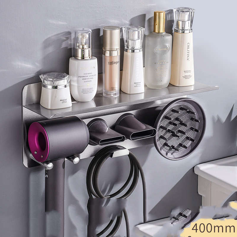 Hair Dryer Bracket Punch-free Storage Rack