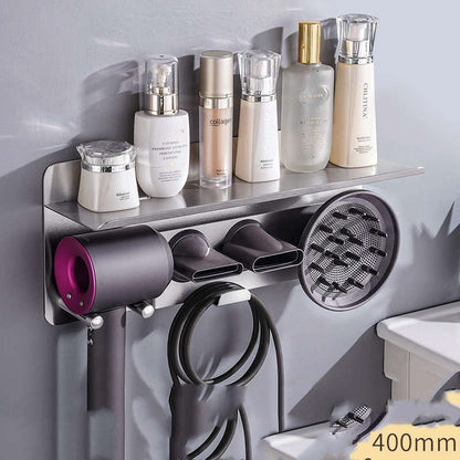 Hair Dryer Bracket Punch-free Storage Rack