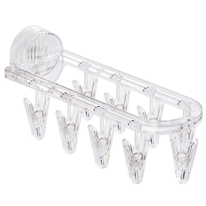 Ondaum Suction Cup Folding Hanger for Punch-Free Household Organization