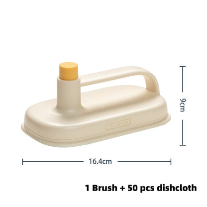 Ondaum Magic Cleaning Brush with 50 Disposable Rags