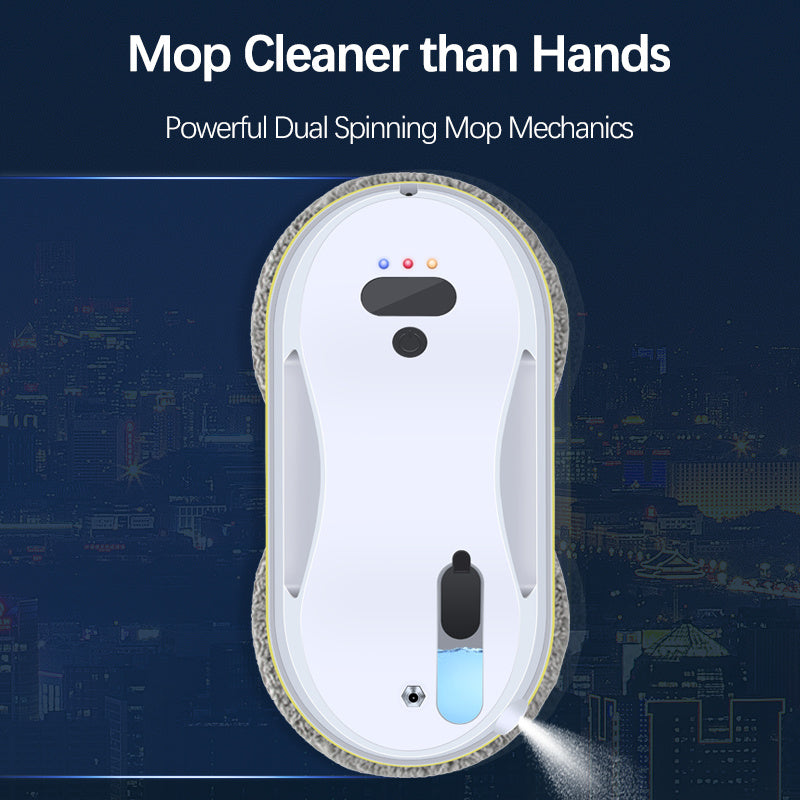 Remote Control Auto Cleaning Ultrasonic Watch Spray Window Clean Robot With Remote Control For Windows Mirror Door