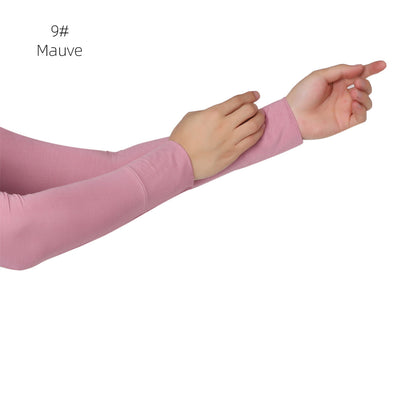 Soft Skin-friendly Elastic Base Sleeve Sun Protection Oversleeve