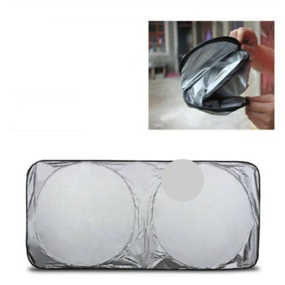 White adhesive pads in a clear packaging case with a close-up inset showing a hand holding the packaging.