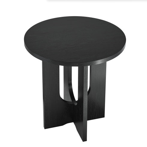 Modern Solid Wood-Look Coffee Table – Square MDF Living Room Table