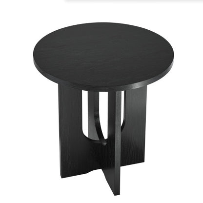 Modern Solid Wood-Look Coffee Table – Square MDF Living Room Table