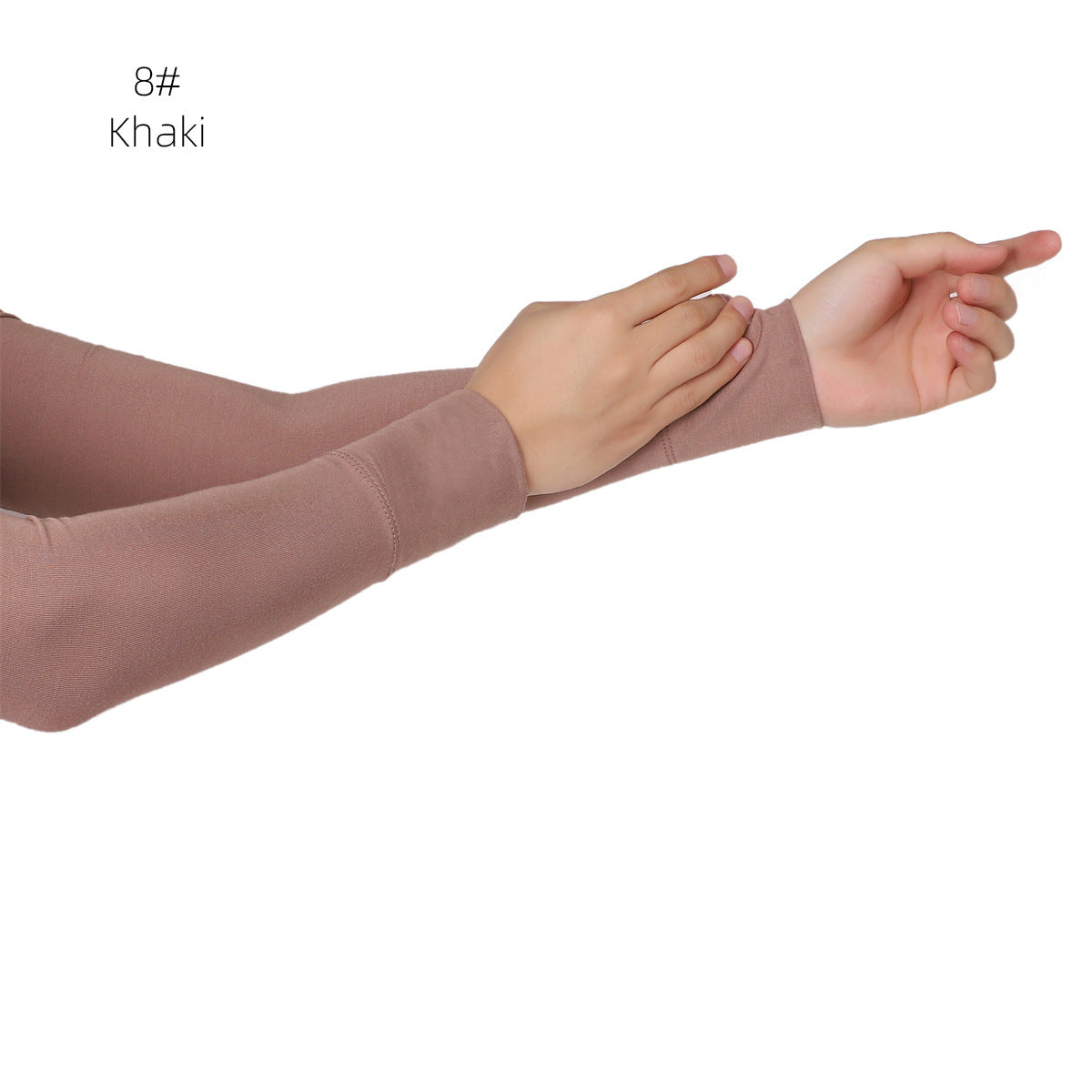 Soft Skin-friendly Elastic Base Sleeve Sun Protection Oversleeve