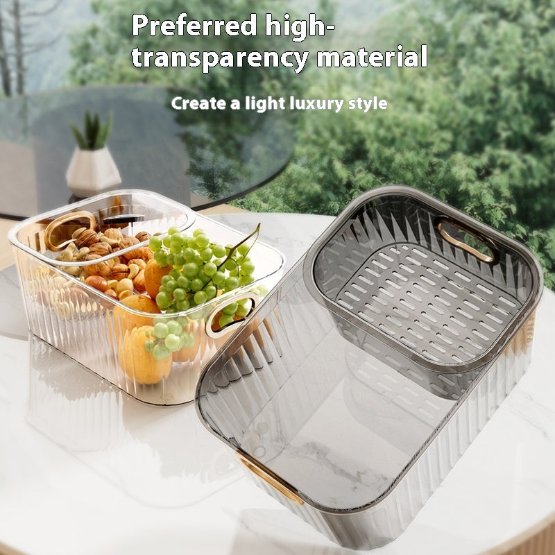 Removable Double-Layer Desktop Drain Basket