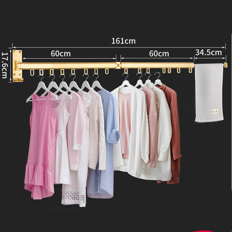 Balcony Wall Hanging Invisible Retractable Drying Rack