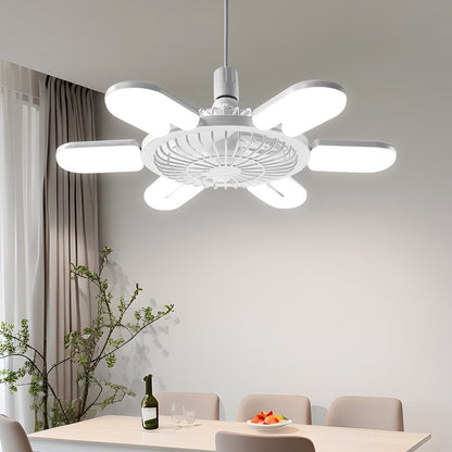 Ondaum E27 Screw Fan Lamp with Smart Remote Control