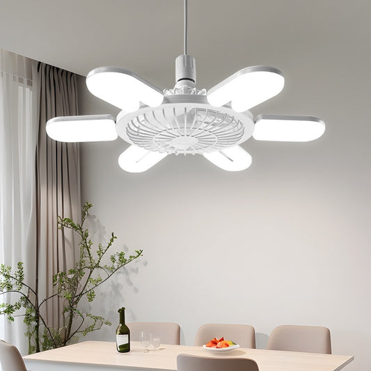 Ondaum E27 Screw Fan Lamp with Smart Remote Control