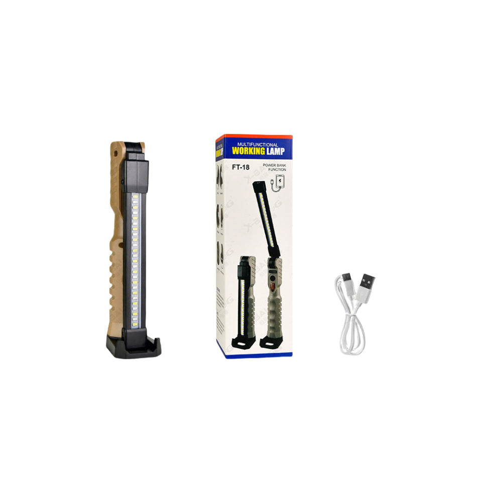 Rechargeable LED Work Light – White and Red Light Modes