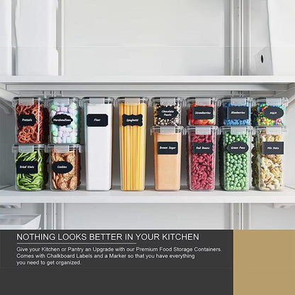24 Piece Set Of Food Containers